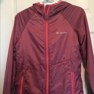 Columbia cherry jacket